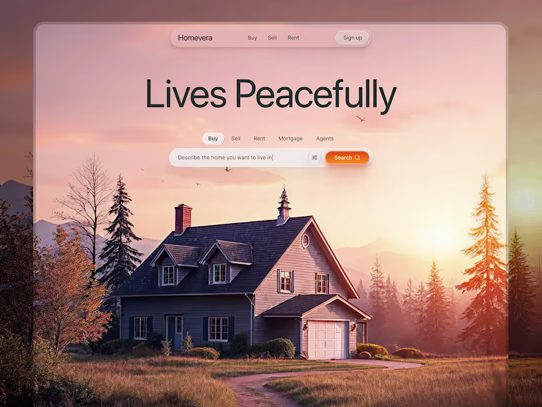 Cover image for Homevera - Real Estate Landing