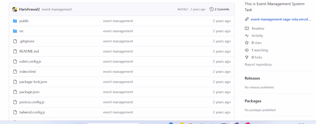 Cover image for Event Management System
A backend-driven Event