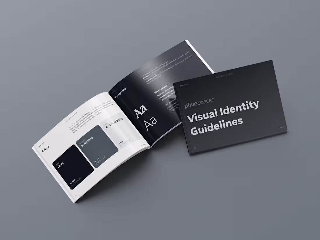 Cover image for Brand Guidelines for Pinto Spaces