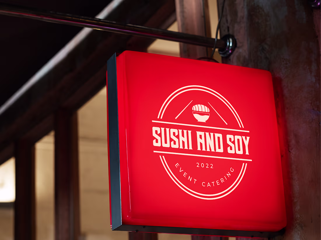 Cover image for Sushi And Soy Brand Identity Design