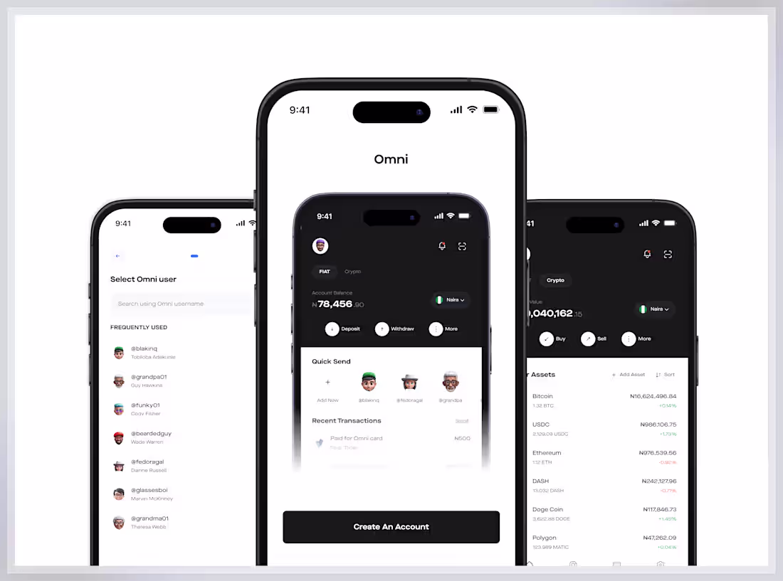 Cover image for Omni: Streamlining Crypto and Traditional Currencies.