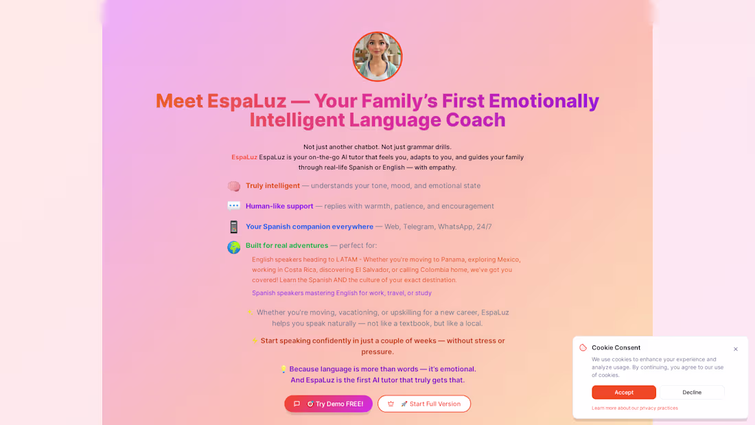 Cover image for EspaLuz SaaS