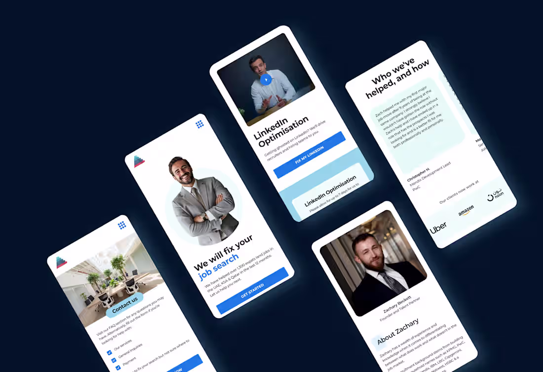 Cover image for  Client work: Professional Pyramid Website (V1)