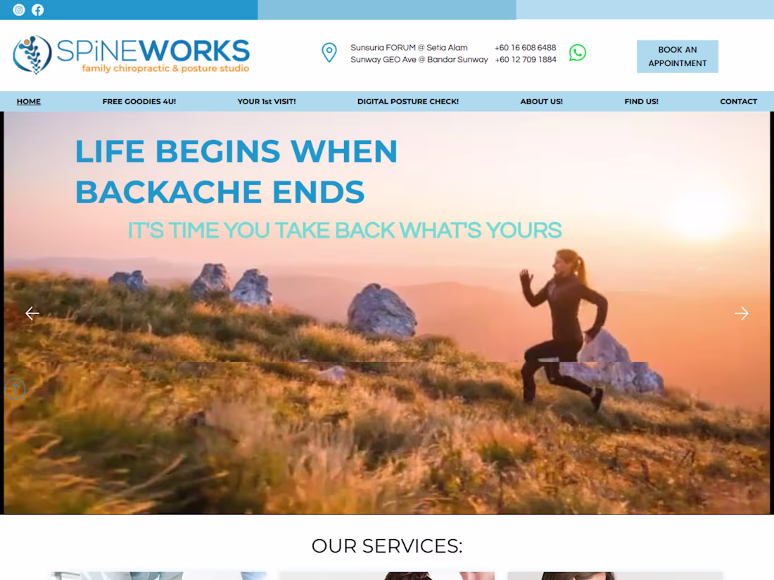 Cover image for Wix Studio Website Design for SPiNEWORKS