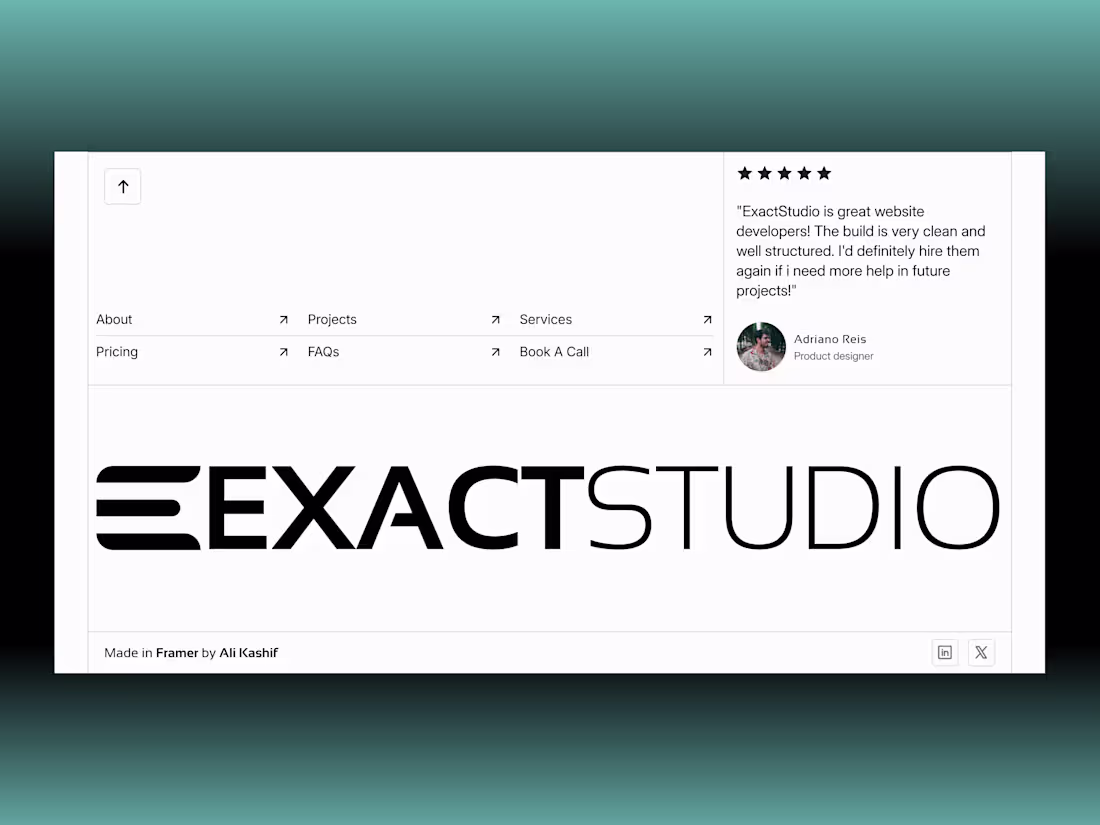 Cover image for Redesigning My Footer Which one is good?