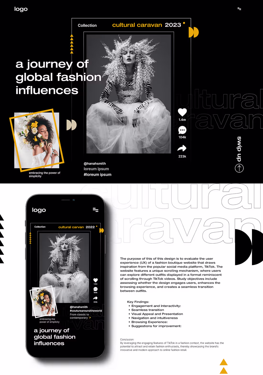 Cover image for A Journey of Global Fashion Influences on Behance
