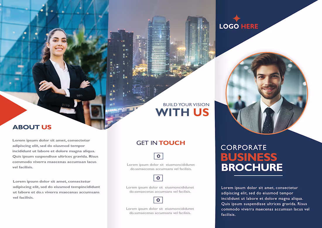 Cover image for This is corporate brochure.