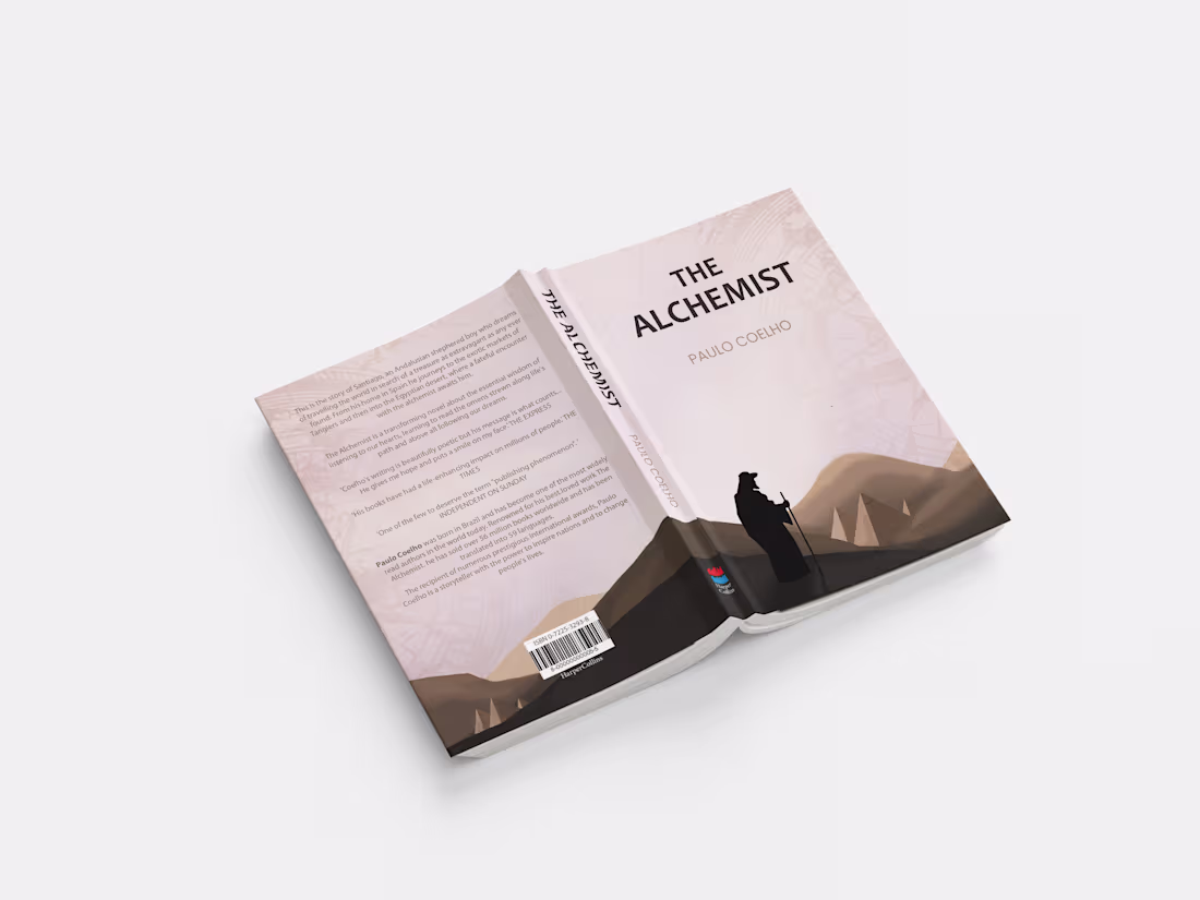 Cover image for THE ALCHEMIST | Book Cover Design