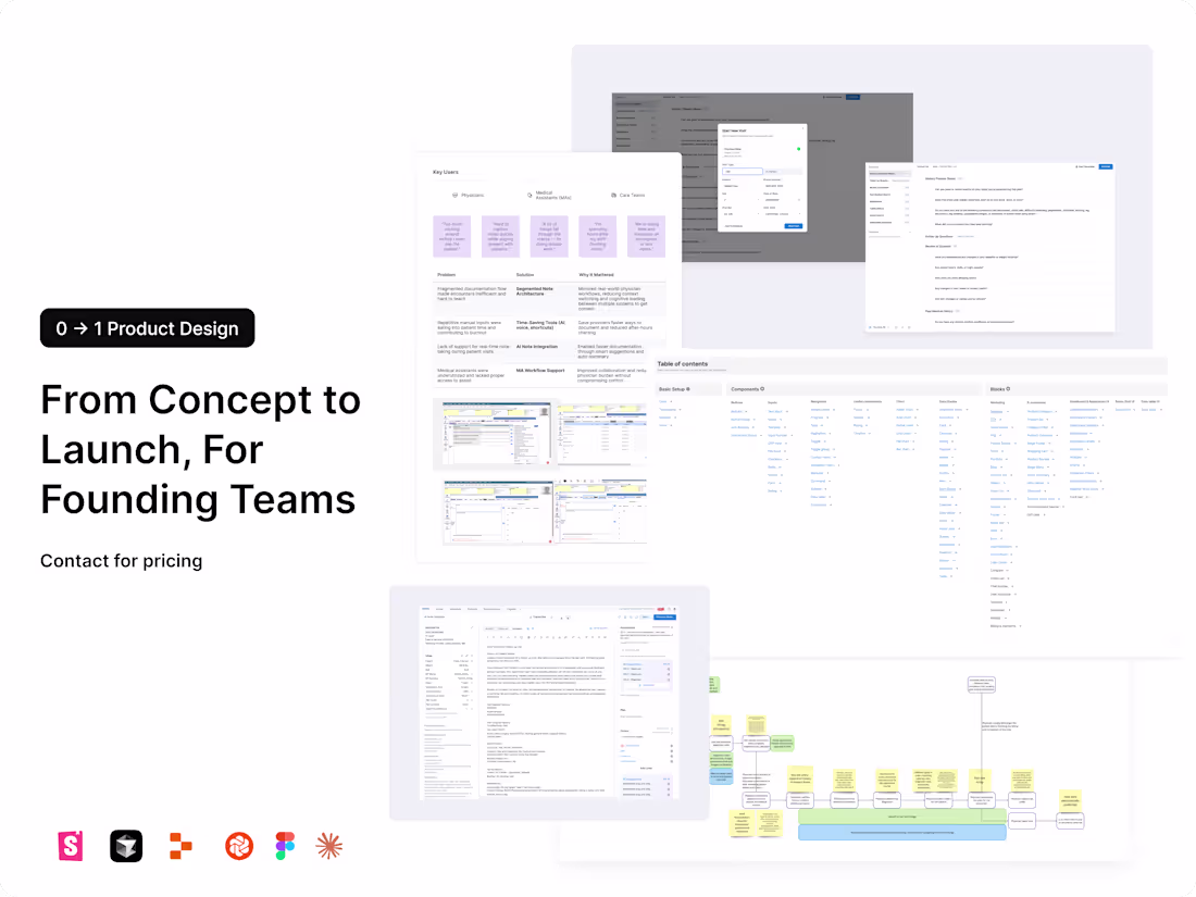 Cover image for 0→1 Product Design