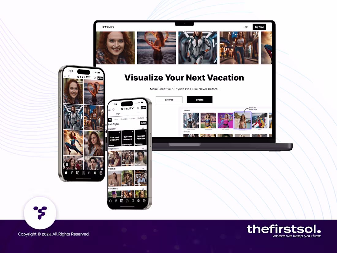 Cover image for Styley.ai (http://Styley.ai) is an AI-powered