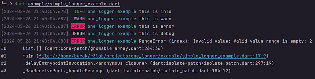 Cover image for Logger for Dart