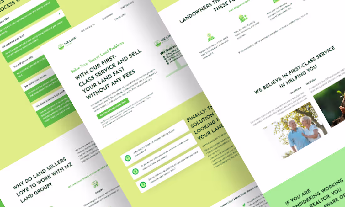 Cover image for Mzland Recovery and Redesign From scratch