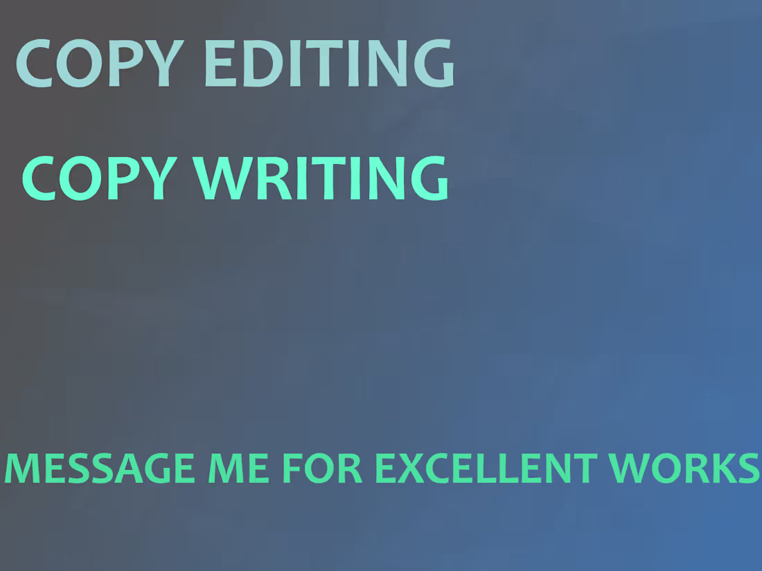 Cover image for Copy Writing and Content Writing