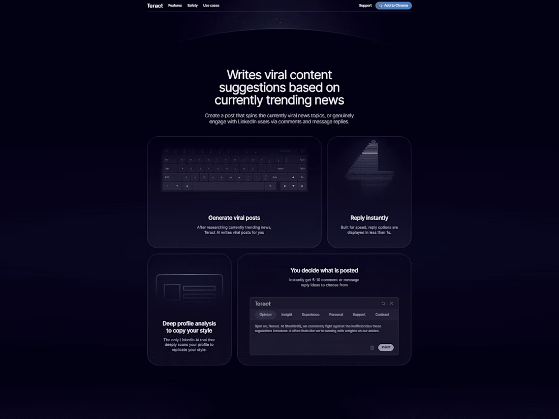 Cover image for In-Browser AI Assistant for Professional Social Networks
