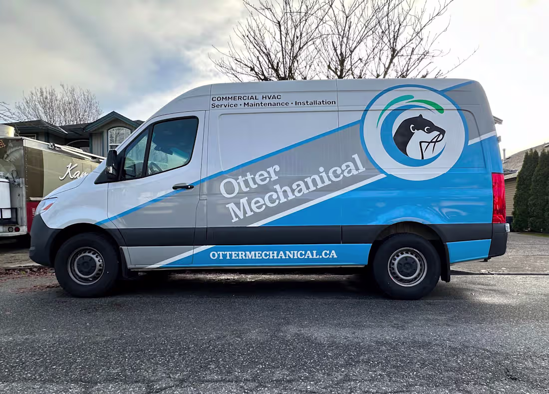 Cover image for Vehicle Wrap - Otter Mechanical Van