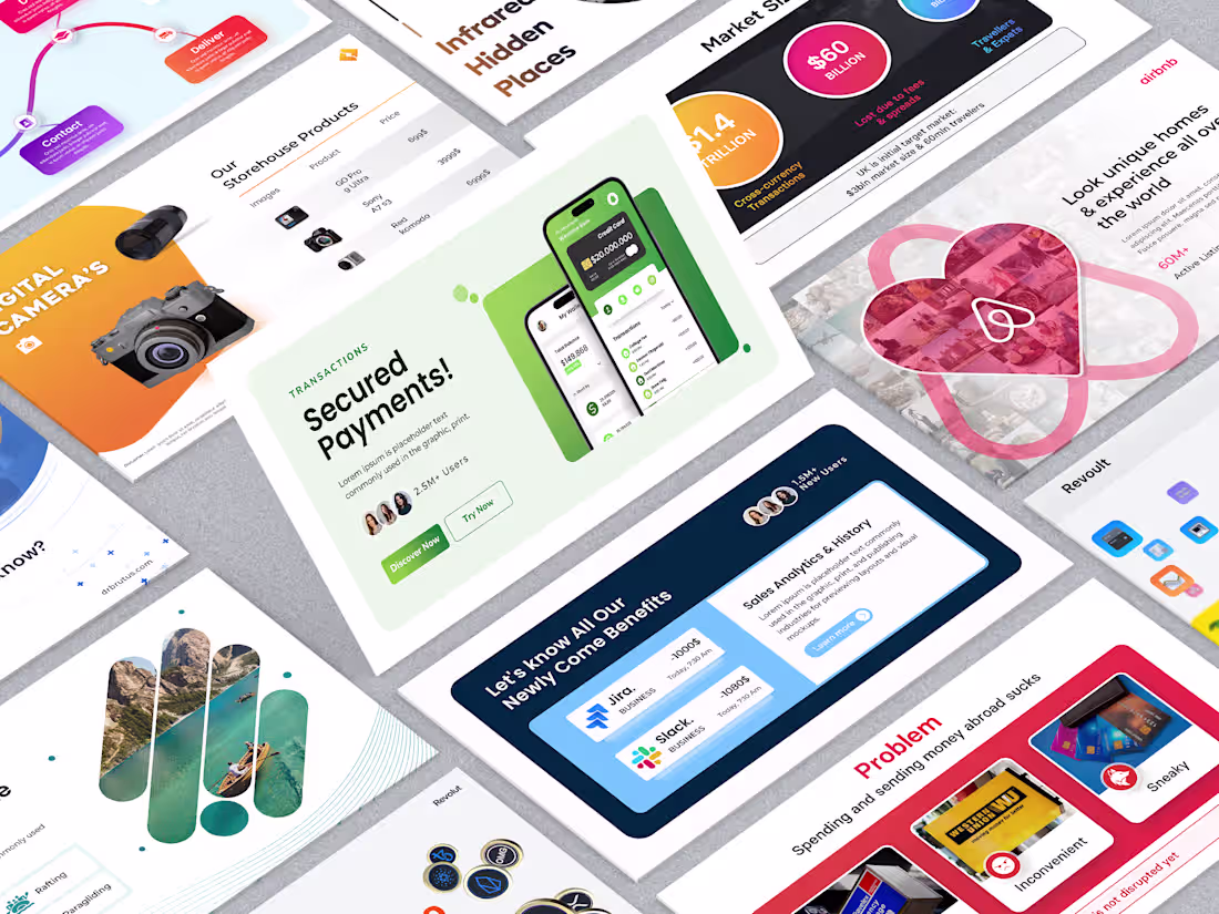 Cover image for Design or redesign your presentation, pitch deck in powerpoint