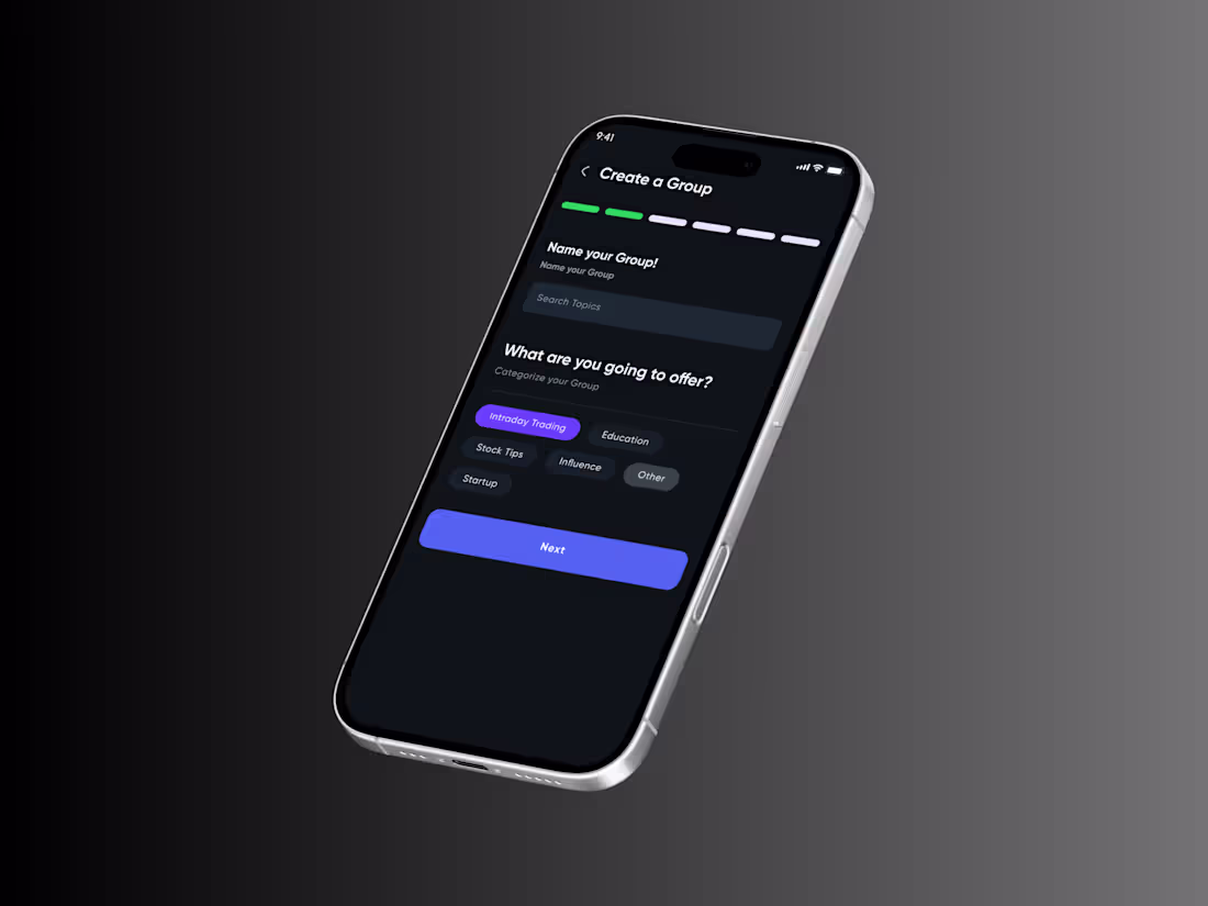 Cover image for QuestionMate | App Design | Finance App