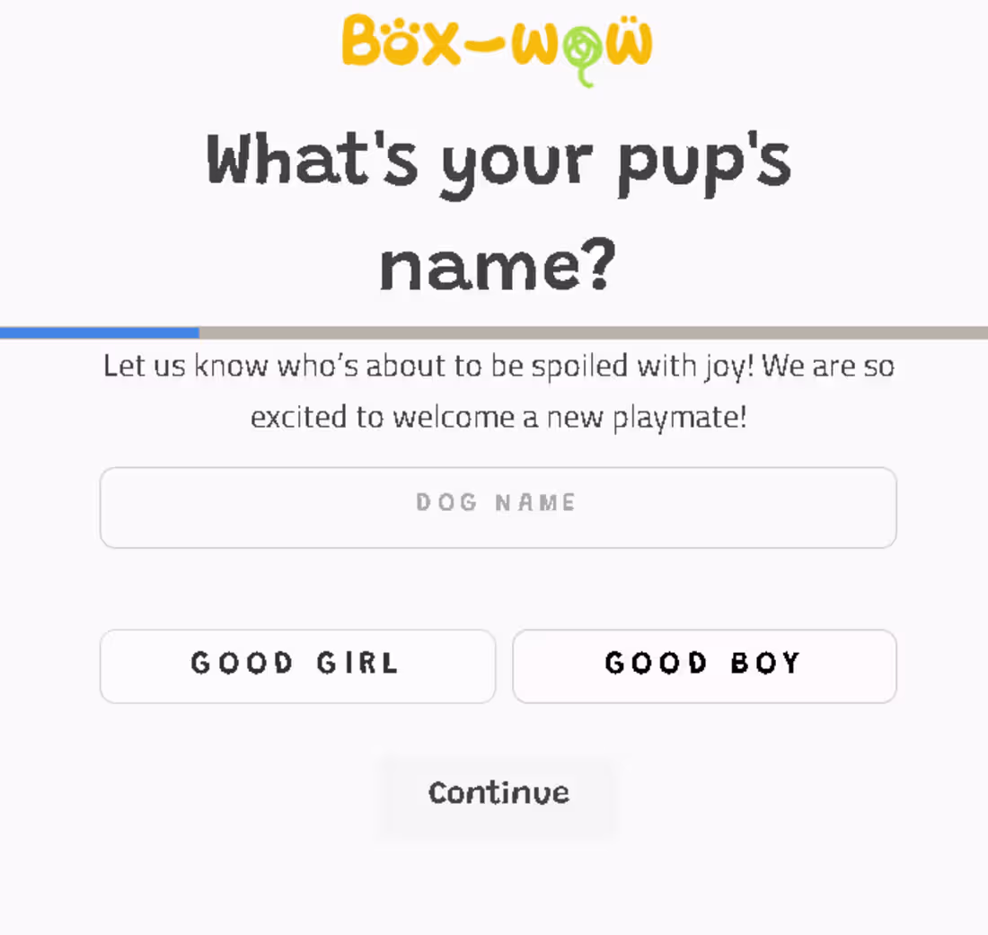 Cover image for  Shopify Quiz Sytem  for Subscription Product for Box-Wow on