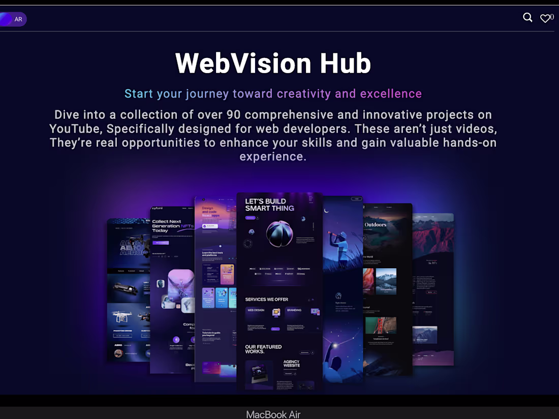 Cover image for Web Vision Hub