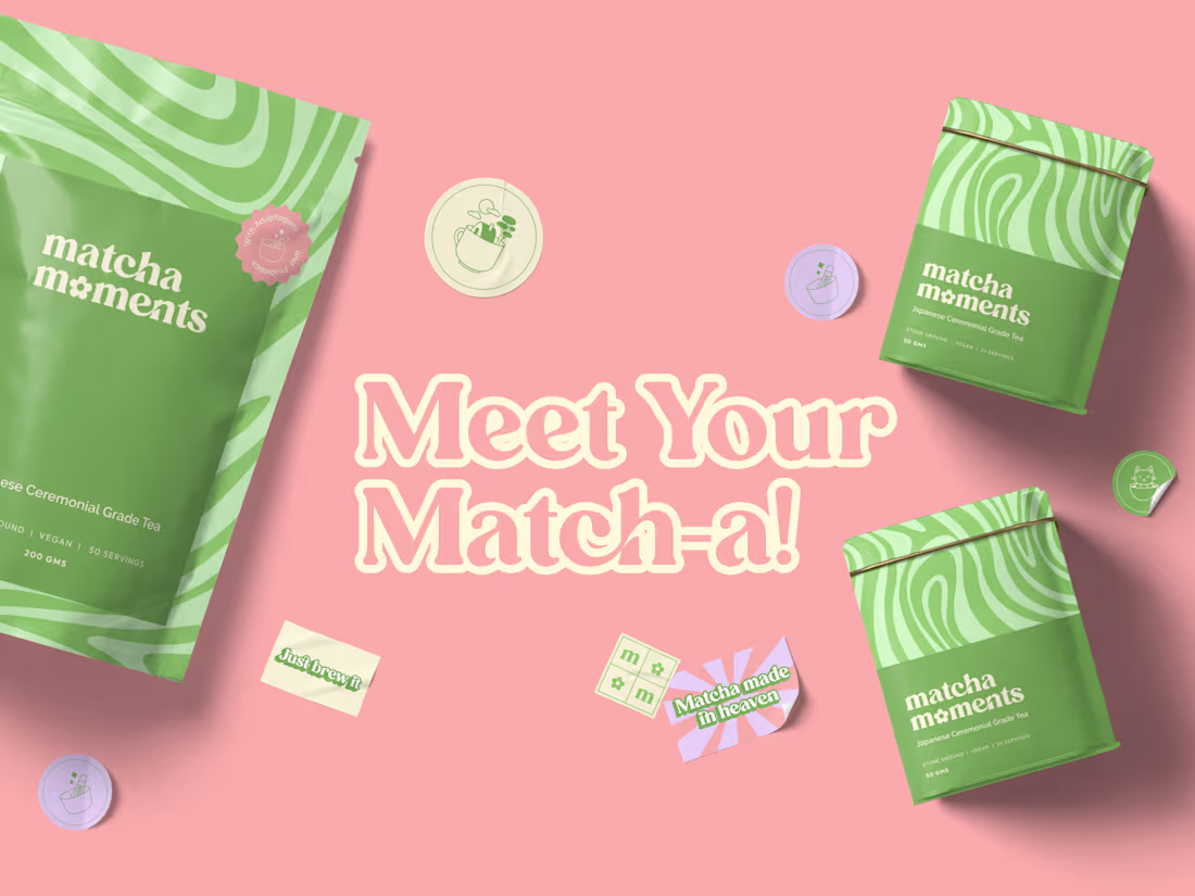 Cover image for Matcha Moments - Brand Identity