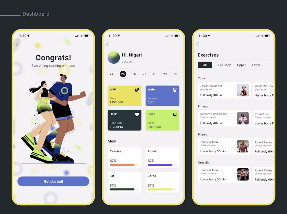 Cover image for MyMove - Fitness & Healthcare app