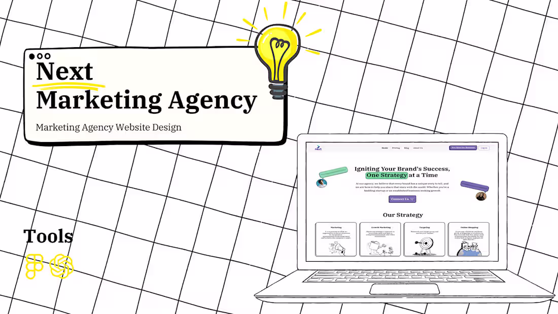 Cover image for Marketing Agency Website Design