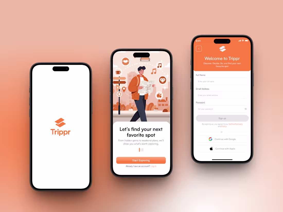 Cover image for Trippr — Discover & Booking app