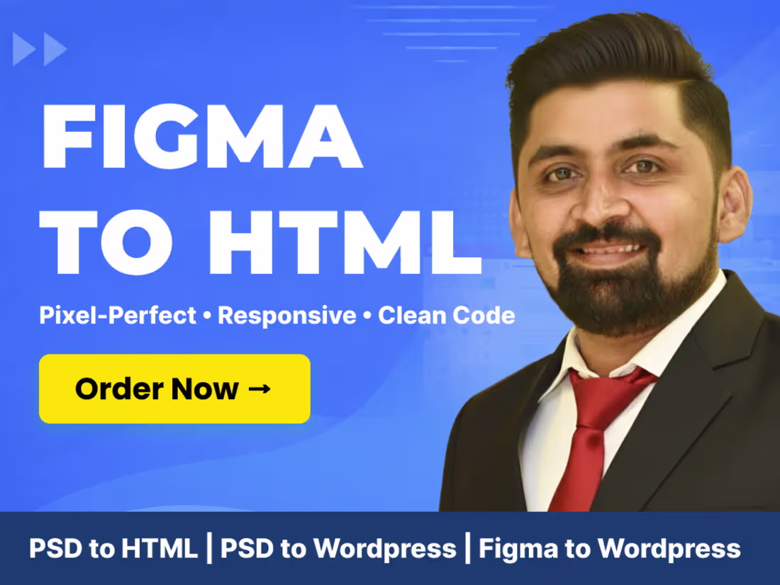 Cover image for Figma to HTML: Responsive Frontend Development