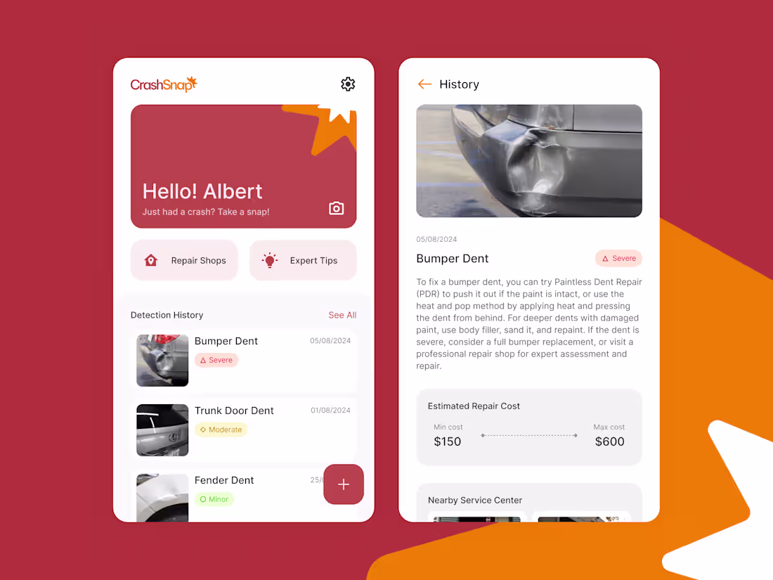 Cover image for CrashSnap - Crash Detection App