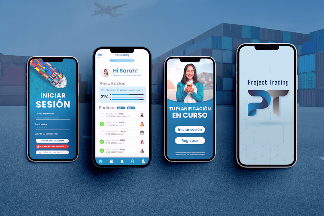Cover image for Flutter app for import management.