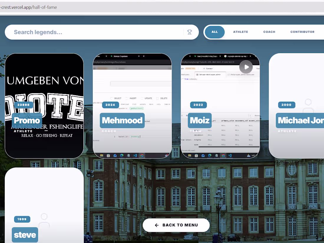 Cover image for SchoolCrest Interactive is a touchscreen-focused