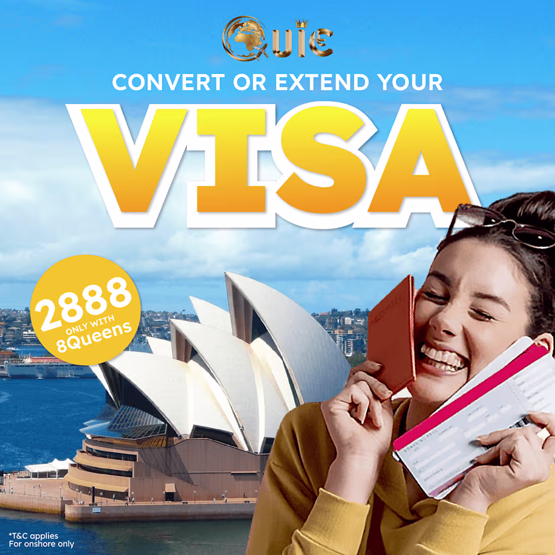 Cover image for 8Queens Immigration Consultancy and Tours Content Study on Beha…