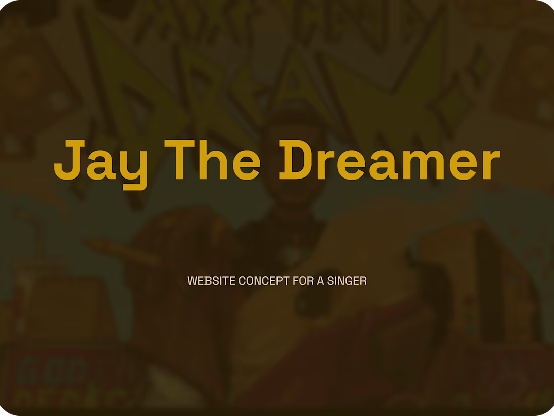 Cover image for Jay The Dreamer 