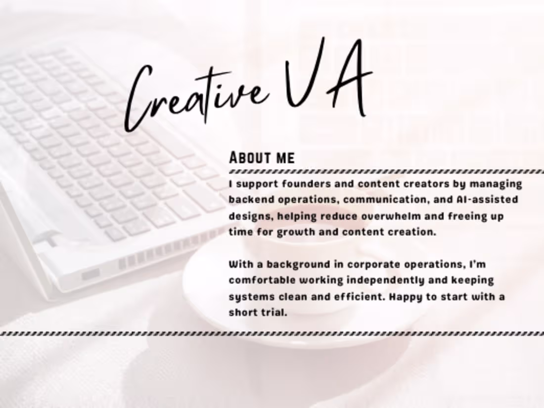 Cover image for Theresa C. - Your Creative