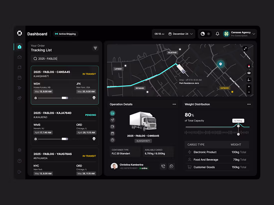 Cover image for Shipment Logistic Dashboard App
