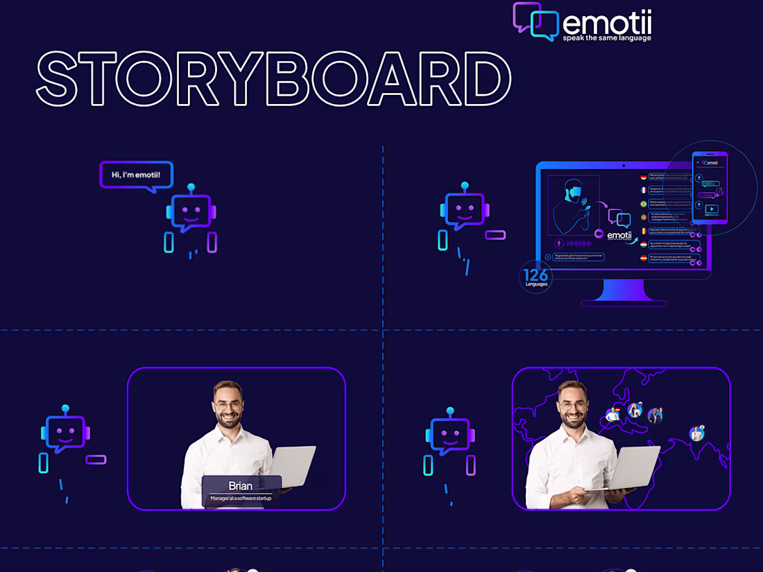 Cover image for Explainer Video for app emotii