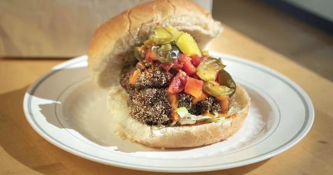 Cover image for Veg Out: Deep Sea Vegan — Deep Sea Fish Sandwich