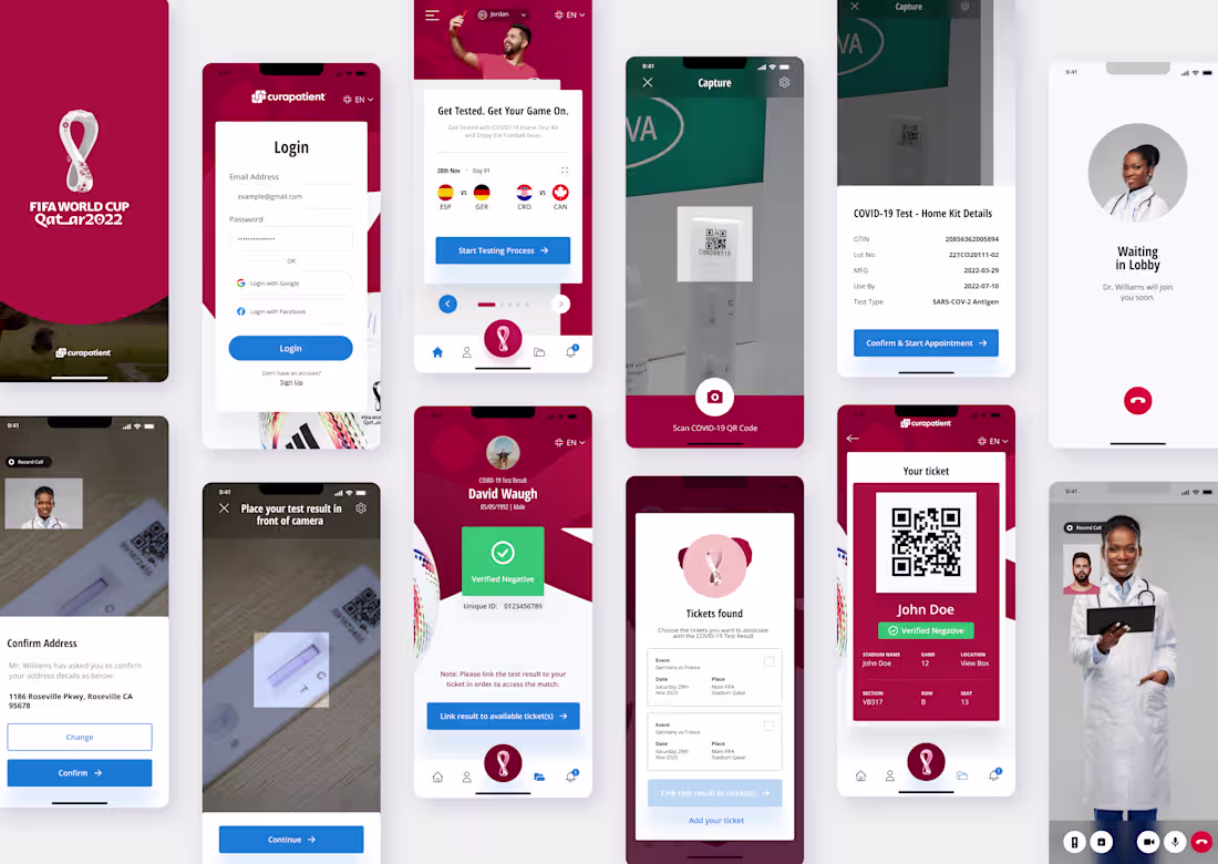 Cover image for FIFA & CuraPatient - Access Qatar World Cup 2022