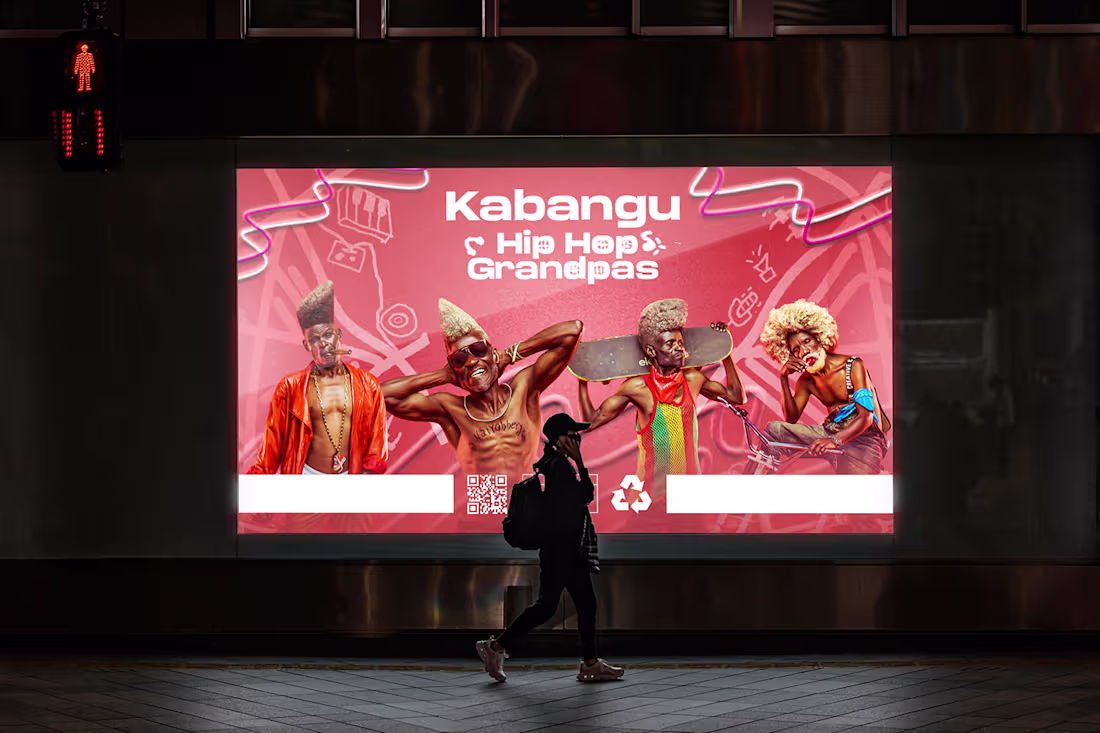 Cover image for Hip Hop Grandpas (Kabangu) on Behance