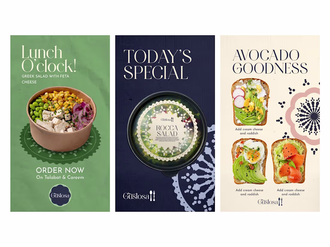 Cover image for Gustosa: Salad Boutique Brand Design