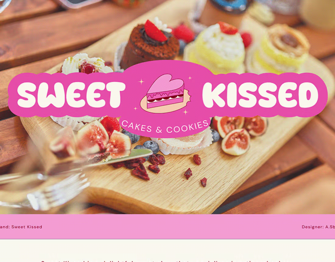Cover image for Visual Identity: Sweet Kissed 