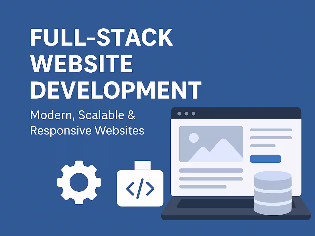 Cover image for Web Development (Full-Stack)