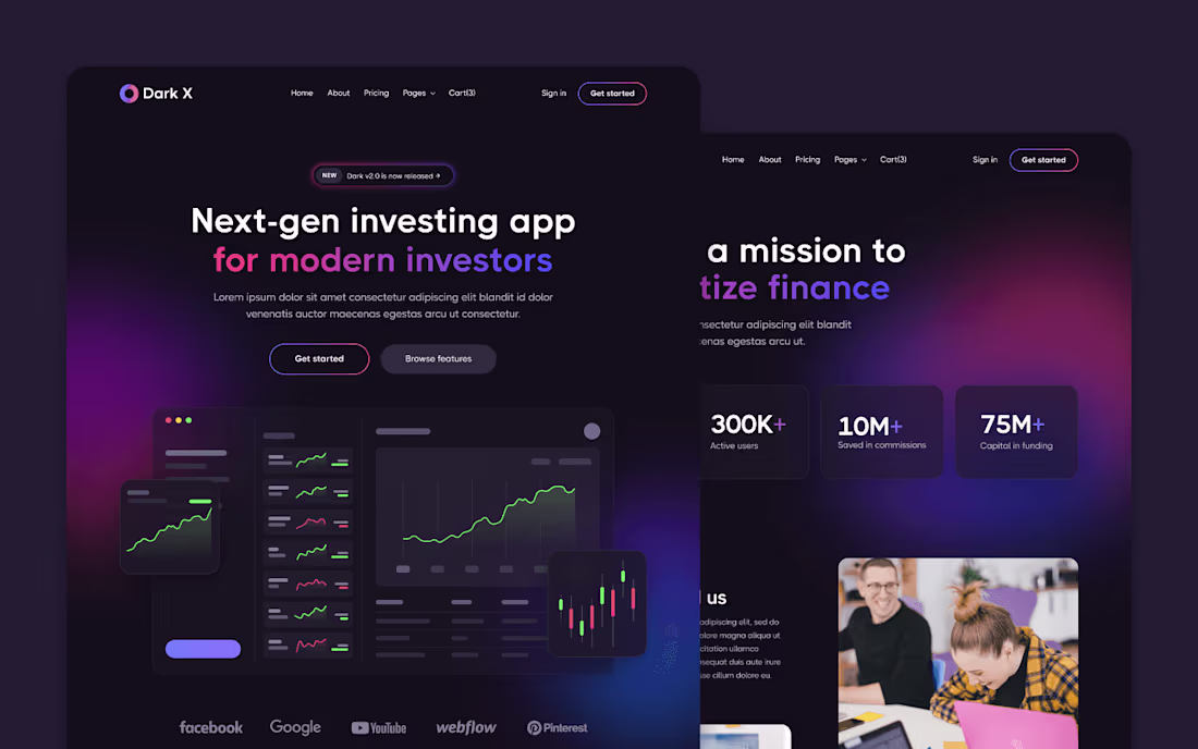 Cover image for Landzy is The Best UI Kit for Your SaaS Startups