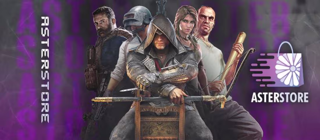 Cover image for Aster Store – Online Gaming Product Store