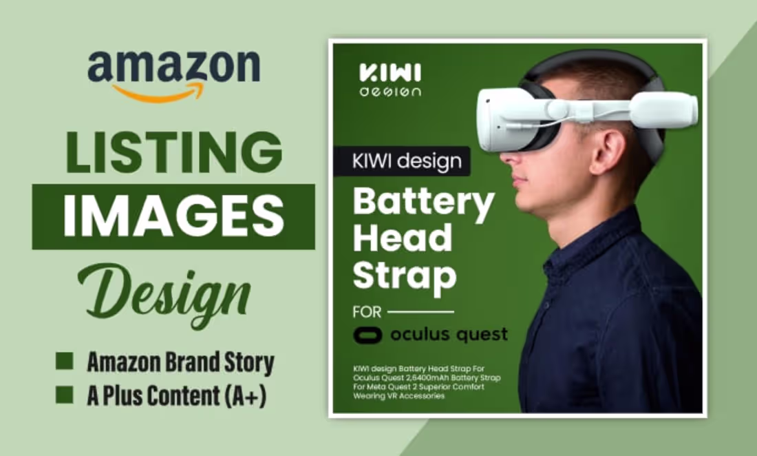 Cover image for I will design creative amazon listing images that convert