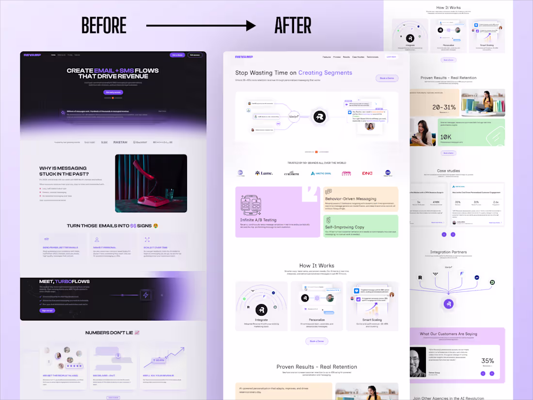 Cover image for Project Revamp: AI SaaS | Redesign & Framer Development