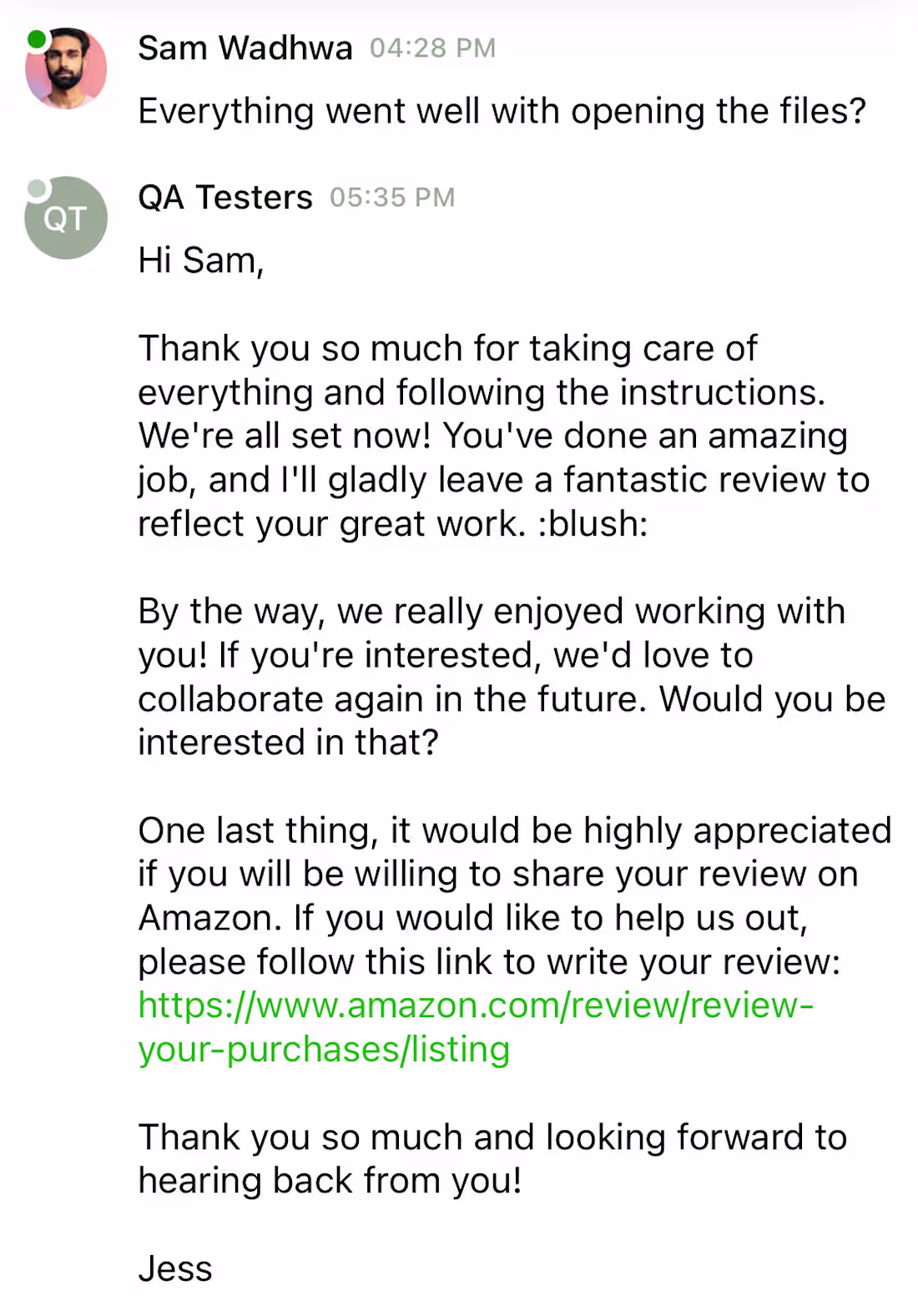 Cover image for Customer Service - Valentine's Day