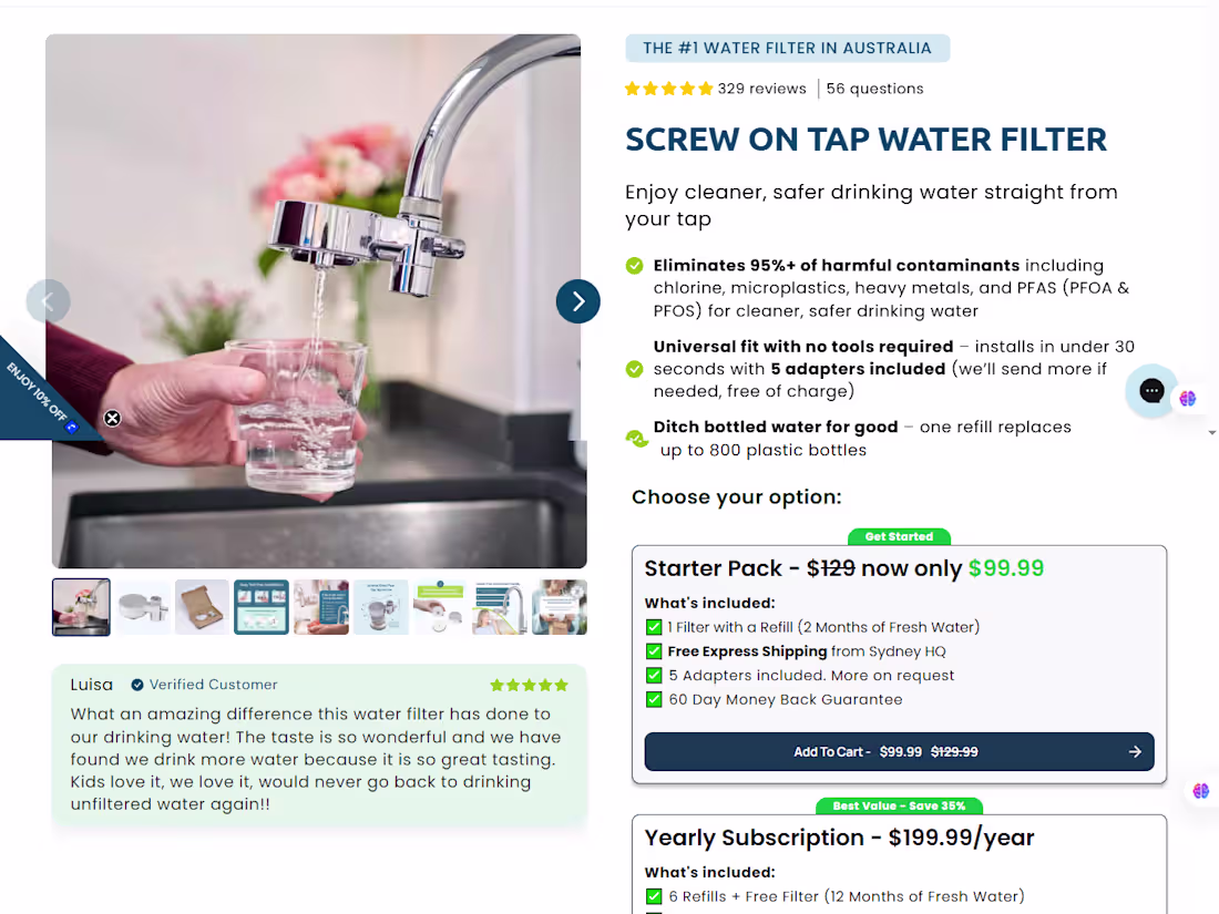 Cover image for Sales Driven Landing Page Developed on Replo
