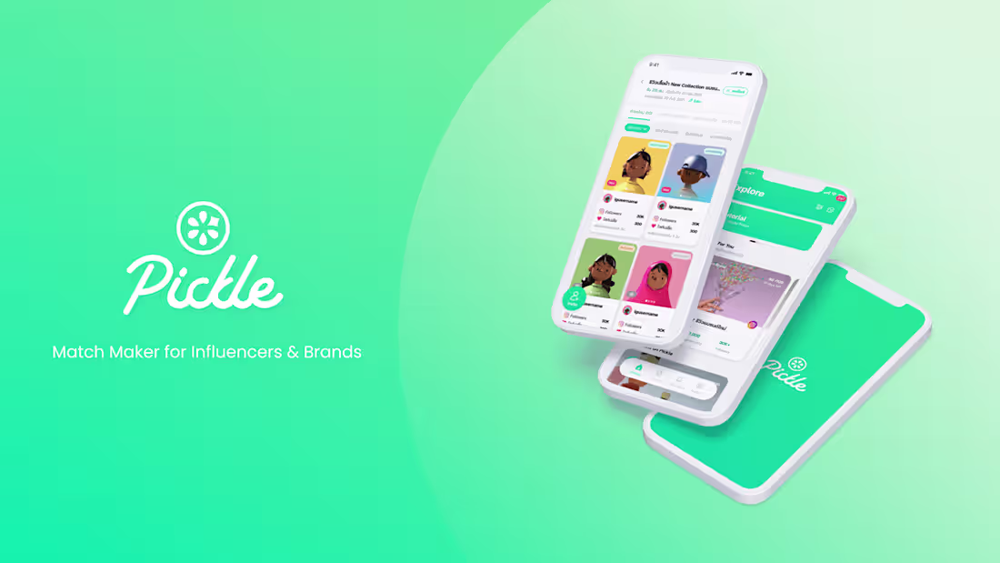 Cover image for Pickle - Match Maker for Influencers & Brands