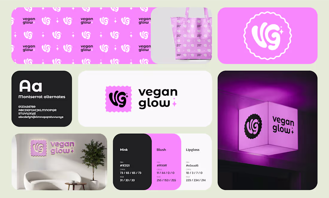 Cover image for Vegan glow - beauty salon